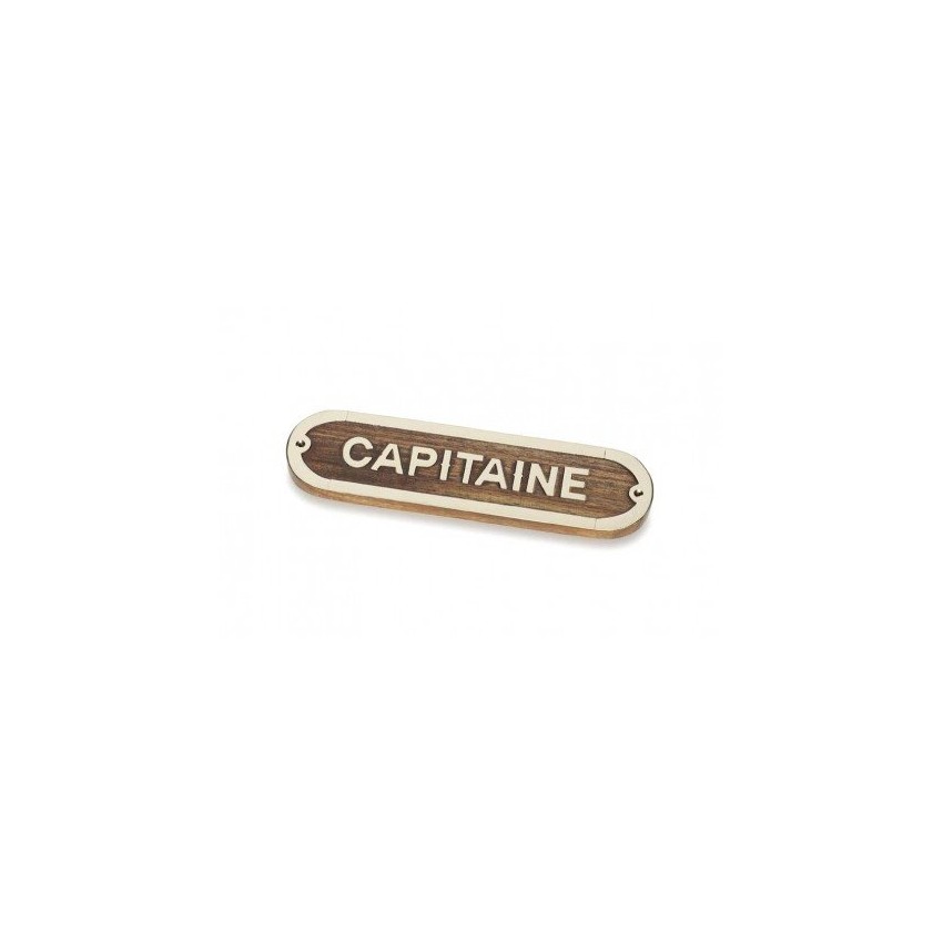 Placa Decorativa Capitaine