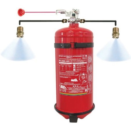 Extintores Fijos Automáticos Disparo a Distancia Gas HFC 227