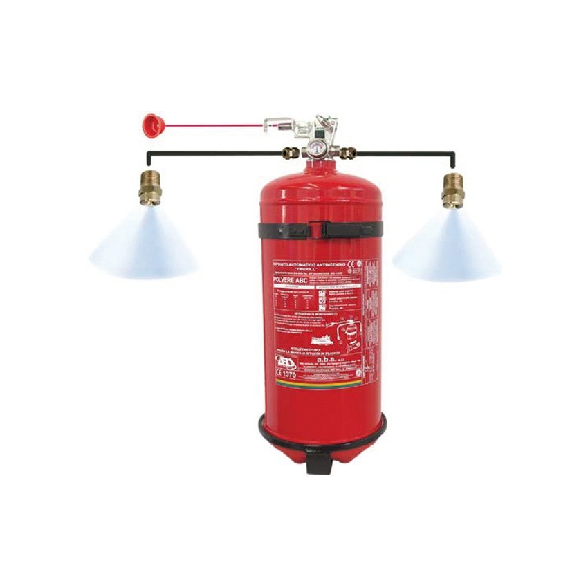 Extintores Fijos Automáticos Disparo a Distancia Gas HFC 227