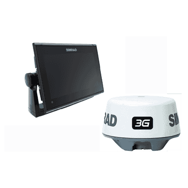 Pack Simrad GO9 XSE GPS Sonda Con Radar 3G y Transductor
