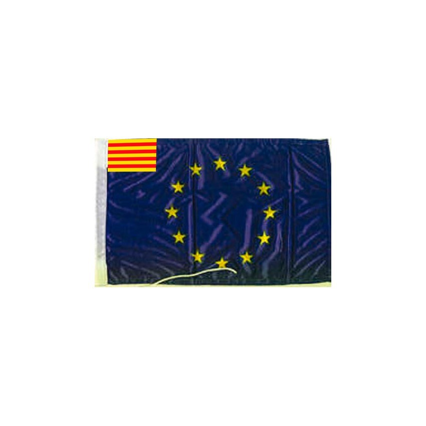 Bandera Unión Europea Cataluña