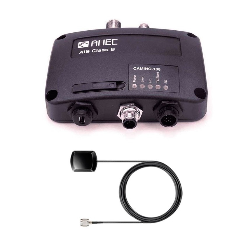 Amec Camino 108 Transponder AIS Con Antena GPS Interior