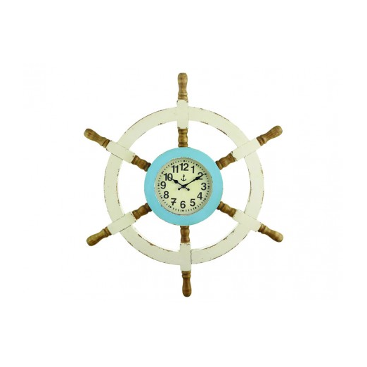 Reloj Rústico Decorativo  Timón