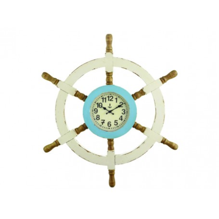 Reloj Rústico Decorativo  Timón