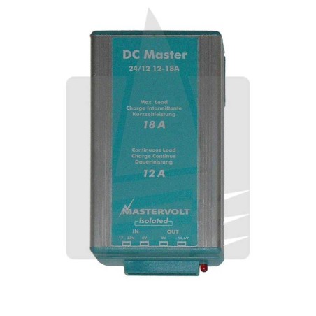 Convertidor Mastervolt DC Master 24 a 12V 18A Aislada
