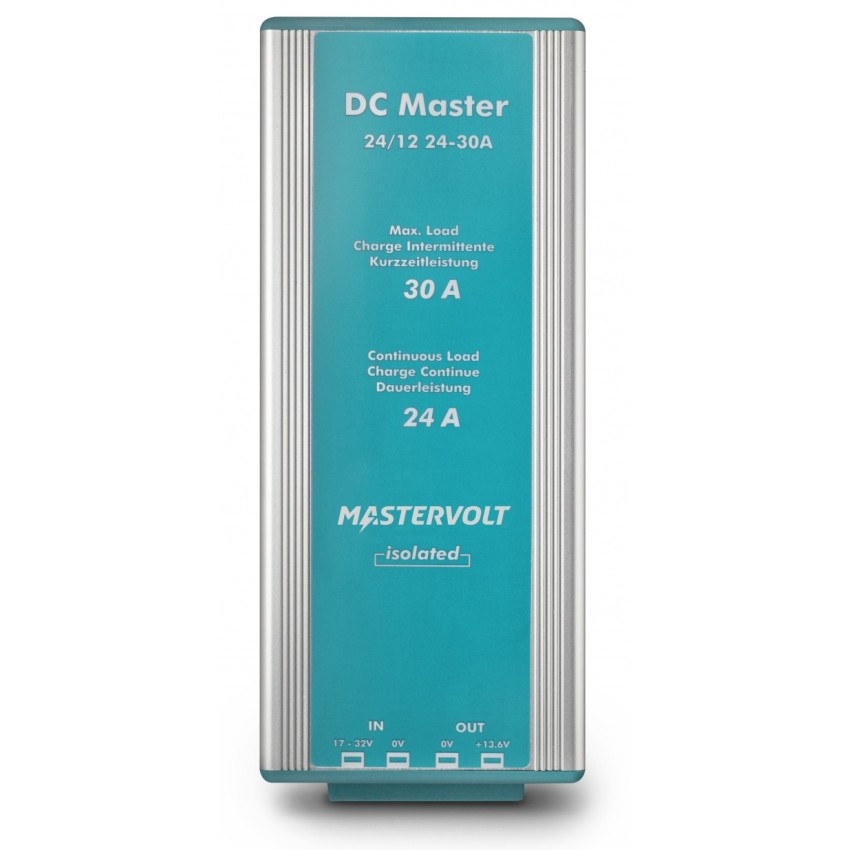 Convertidor Mastervolt DC Master 24 a 12V 24A Aislada
