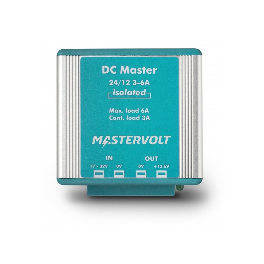 Convertidor Mastervolt DC Master 24 a 12V 3A Aislada