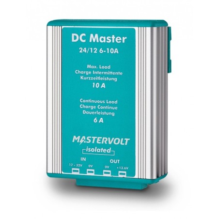 Convertidor Mastervolt DC Master 24 a 12V 6A Aislada