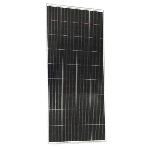 Kit Solar 180W Blugy Monocristalino Rígido con Pasacables y Soportes