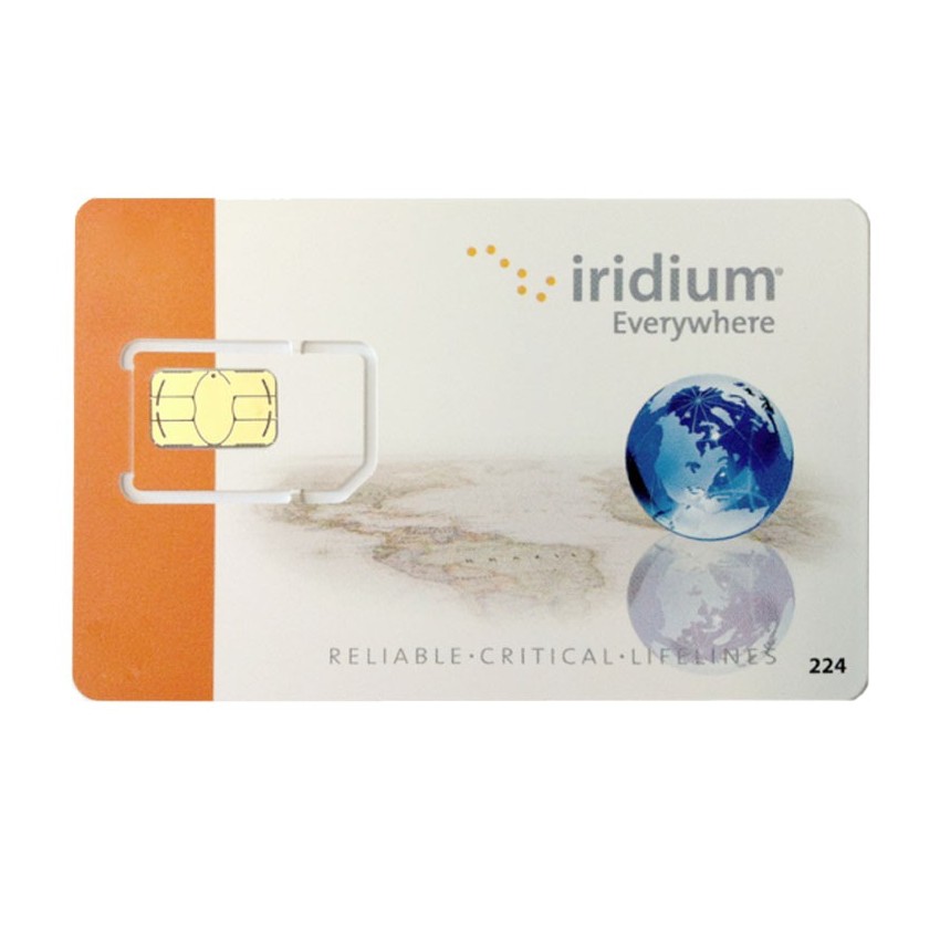 Tarjeta SIM IRIDIUM Contrato Standard