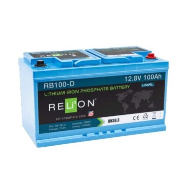 Batería Litio ReLion 12V 1280Wh 4SC 100Ah Mastervolt