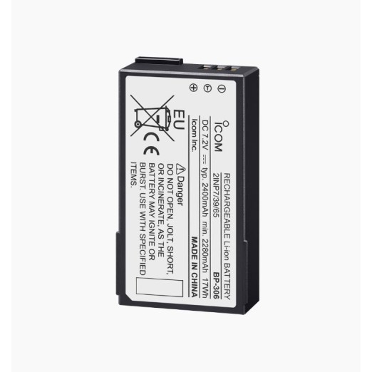 Batería Recargable Ion-Litio 7,2V 2280MAH Icom BP-306