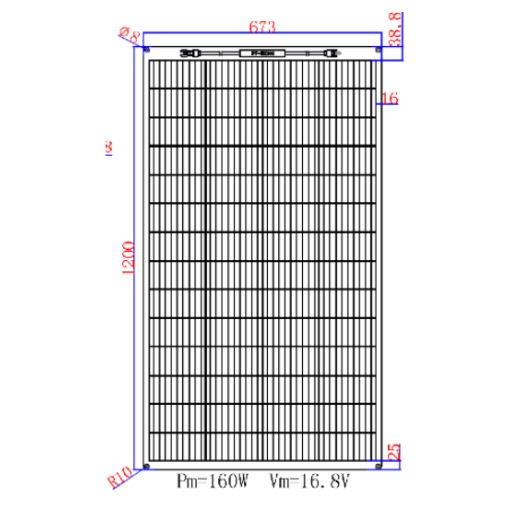 Panel solar flexible - POWER M-SERIES - SOLARA - de silicio monocristalino  / para barco