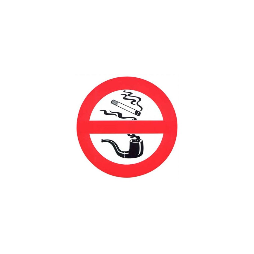Prohibido Fumar Adhesivo