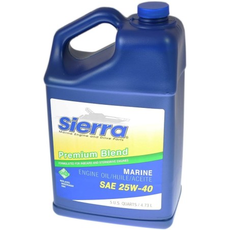 Aceite Sierra Motor 4 Tiempos IntraBorda Sintético 4,73 lts