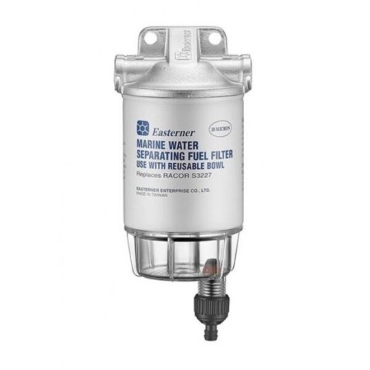 Filtro Separador Agua Cabezal Aluminio 10 Micras 227 LPH