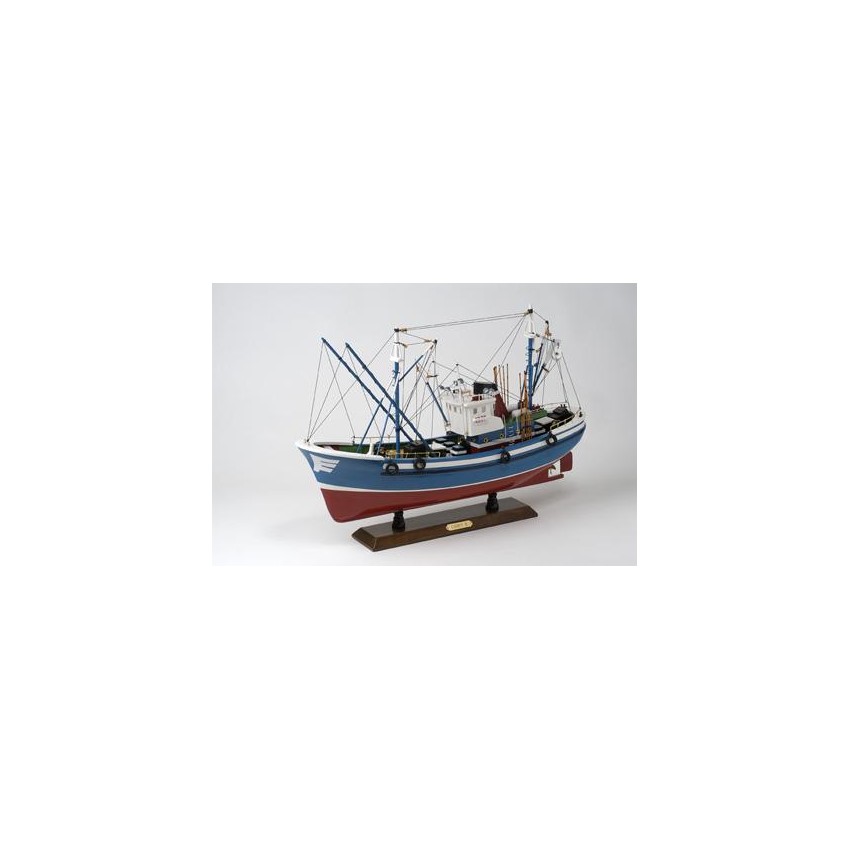 Barco Pesca Rojo Azul